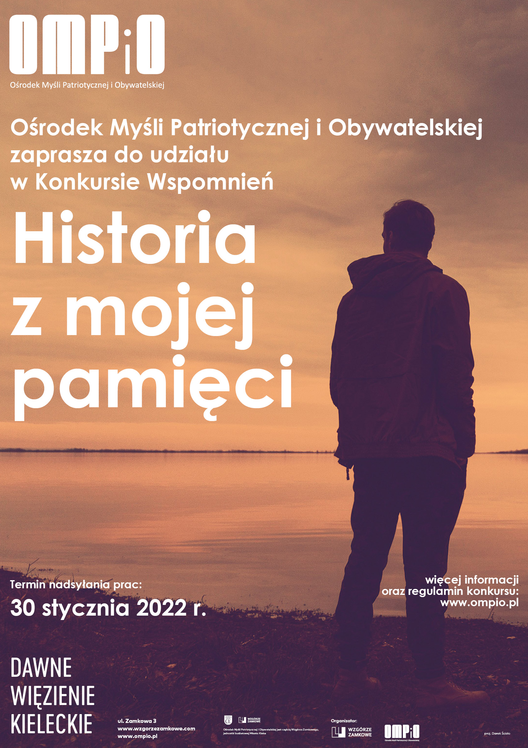 Plakat: Zapraszamy do udziału w Konkursie wspomnień ,,Historia z mojej pamięci