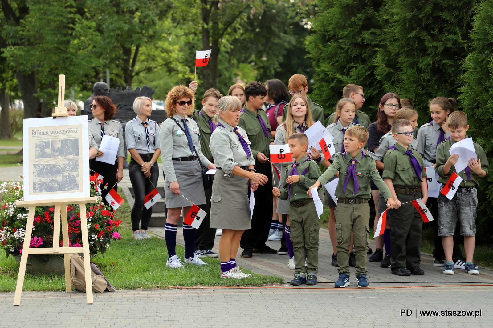 Staszowianie pamiętali o powstańcach 