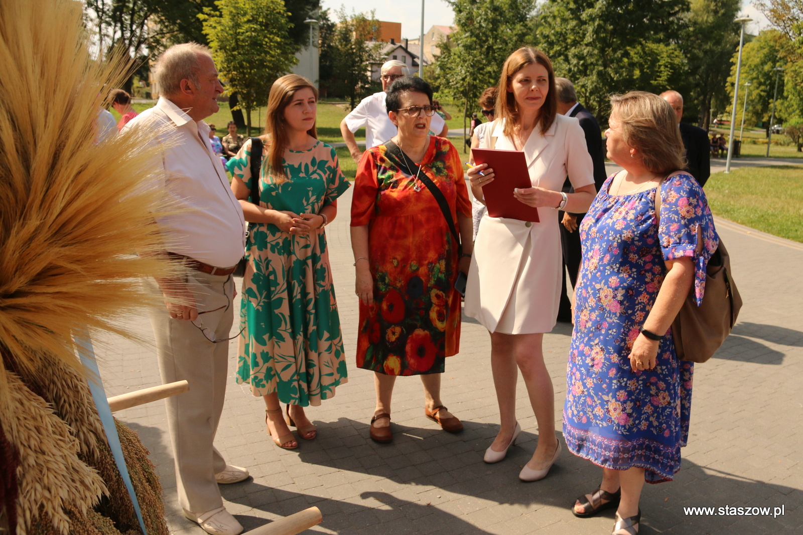 Podziękowali rolnikom za pracę - dożynki w Staszowie