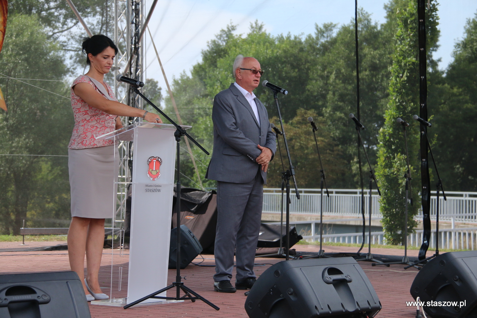 Podziękowali rolnikom za pracę - dożynki w Staszowie