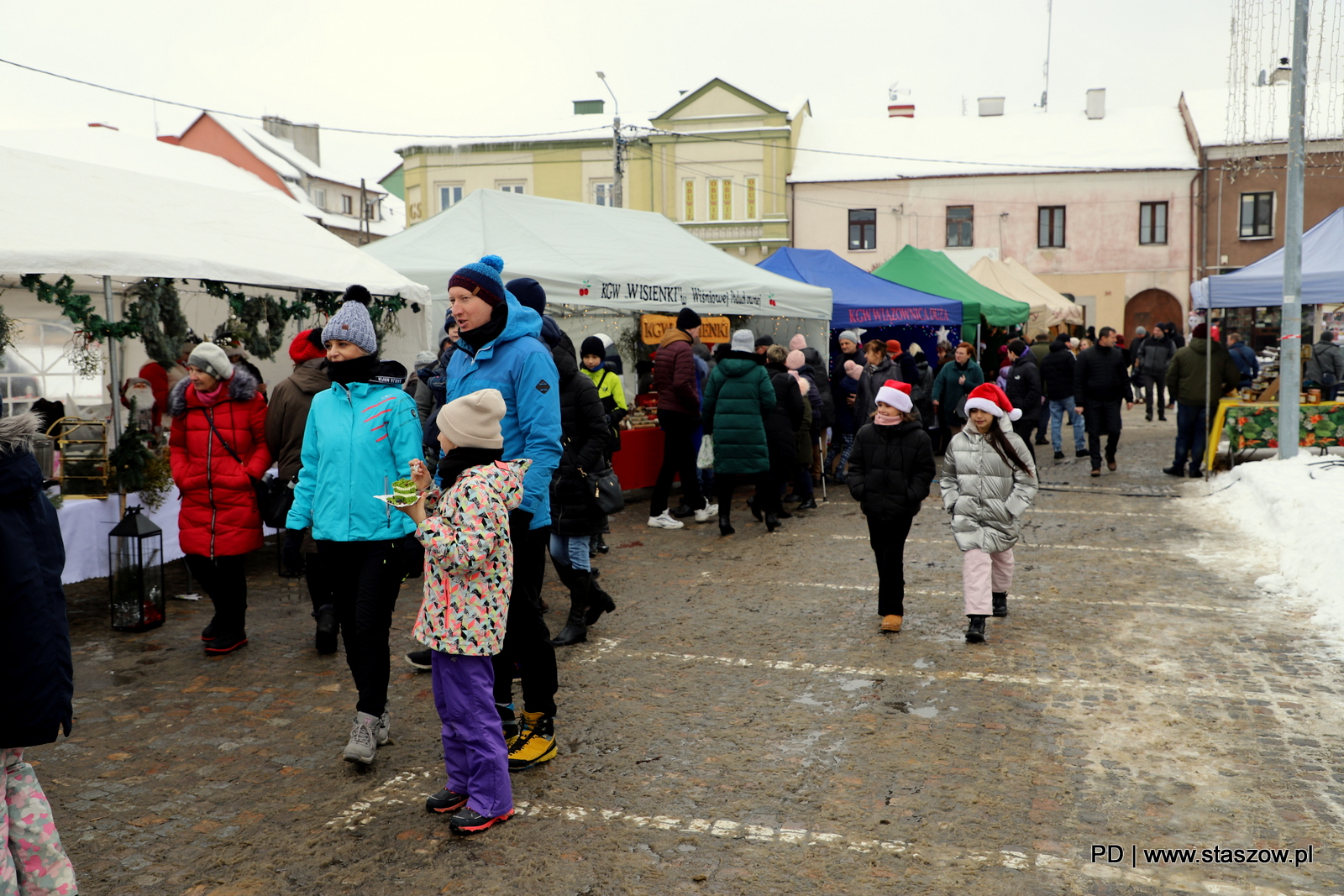 Jarmark Bożonarodzeniowy na staszowskim Rynku