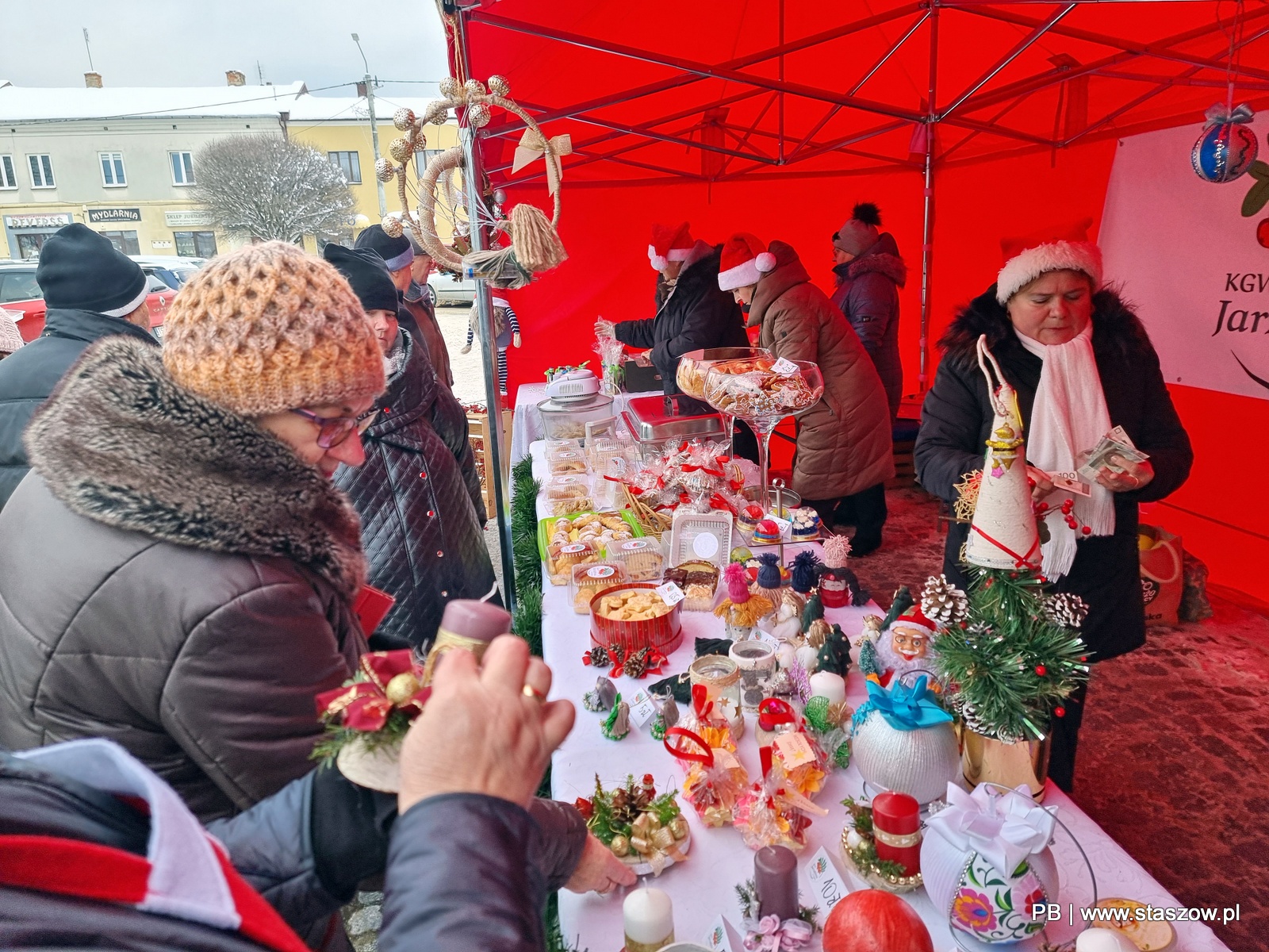 Jarmark Bożonarodzeniowy na staszowskim Rynku