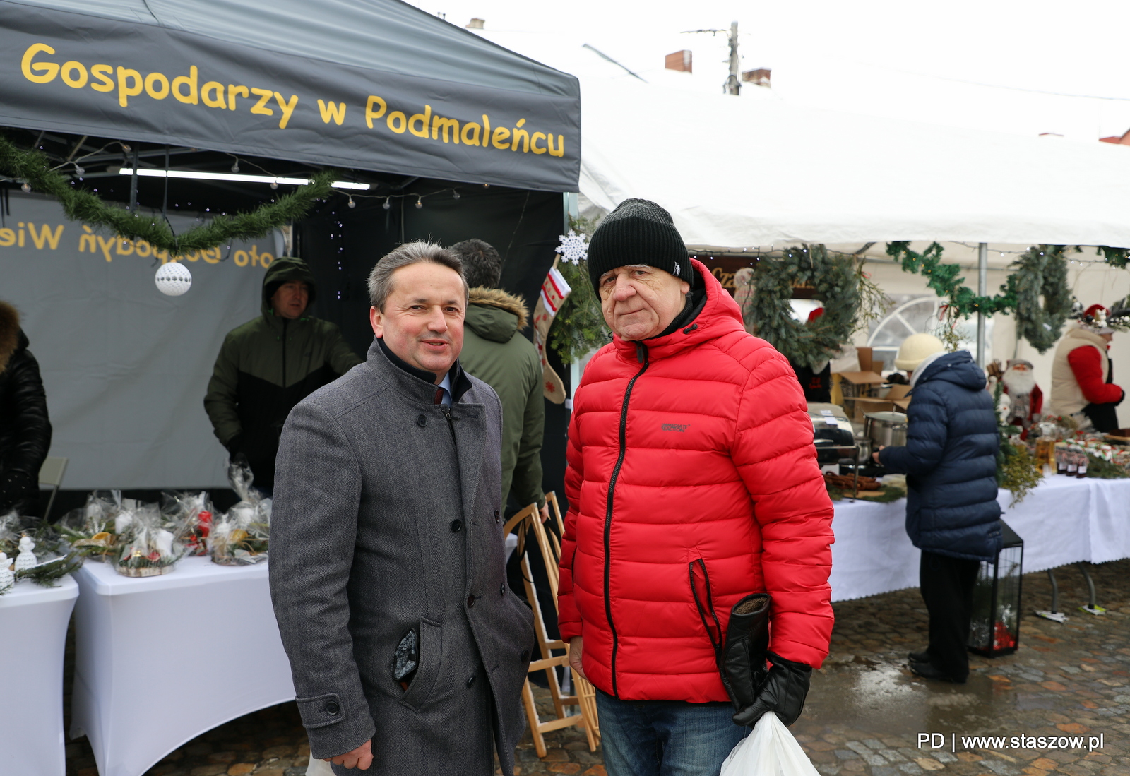 Jarmark Bożonarodzeniowy na staszowskim Rynku