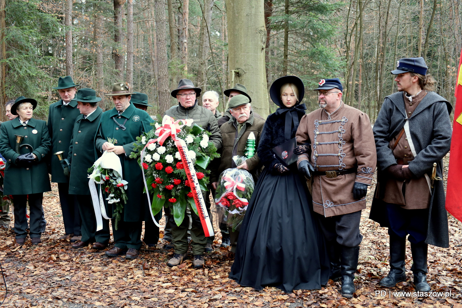 VIII MARSZ SZLAKIEM POWSTANIA STYCZNIOWEGO trasa: WIĄZOWNICA-KOLONIA „DZIĘKI”- RYTWIANY