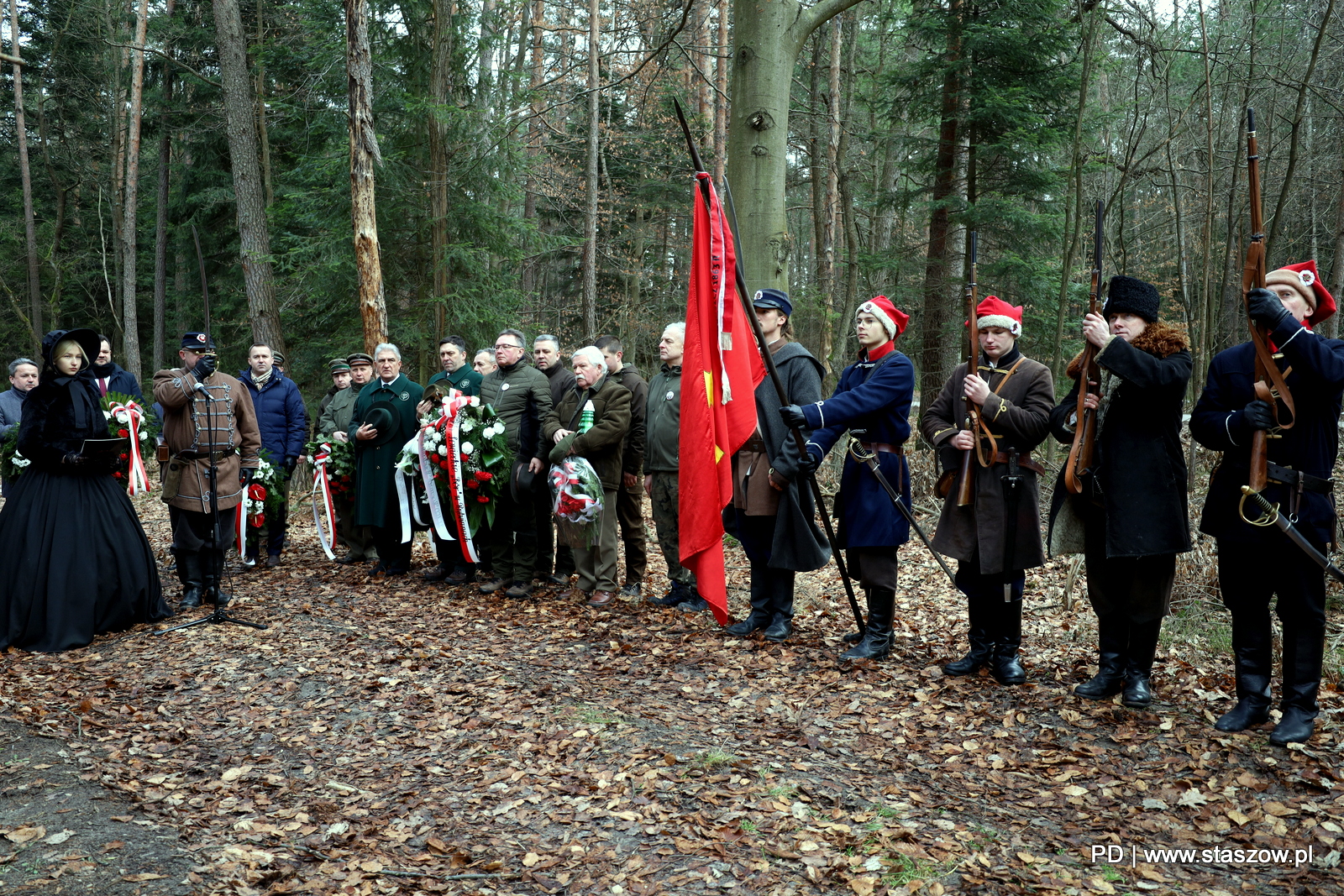 VIII MARSZ SZLAKIEM POWSTANIA STYCZNIOWEGO trasa: WIĄZOWNICA-KOLONIA „DZIĘKI”- RYTWIANY