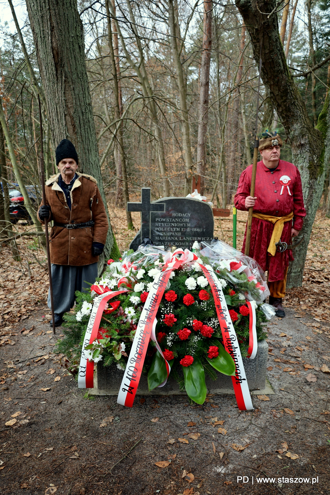 VIII MARSZ SZLAKIEM POWSTANIA STYCZNIOWEGO trasa: WIĄZOWNICA-KOLONIA „DZIĘKI”- RYTWIANY