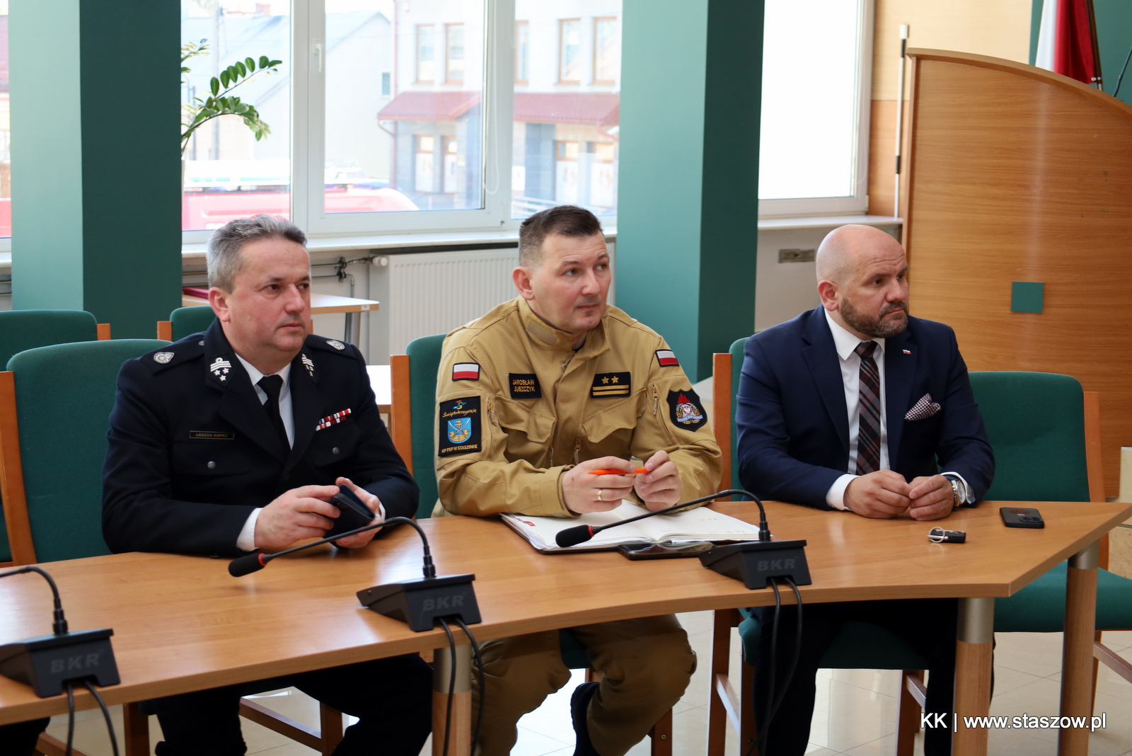 Posiedzenie Zarządu Oddziału Miejsko-Gminnego ZOSP RP w Staszowie