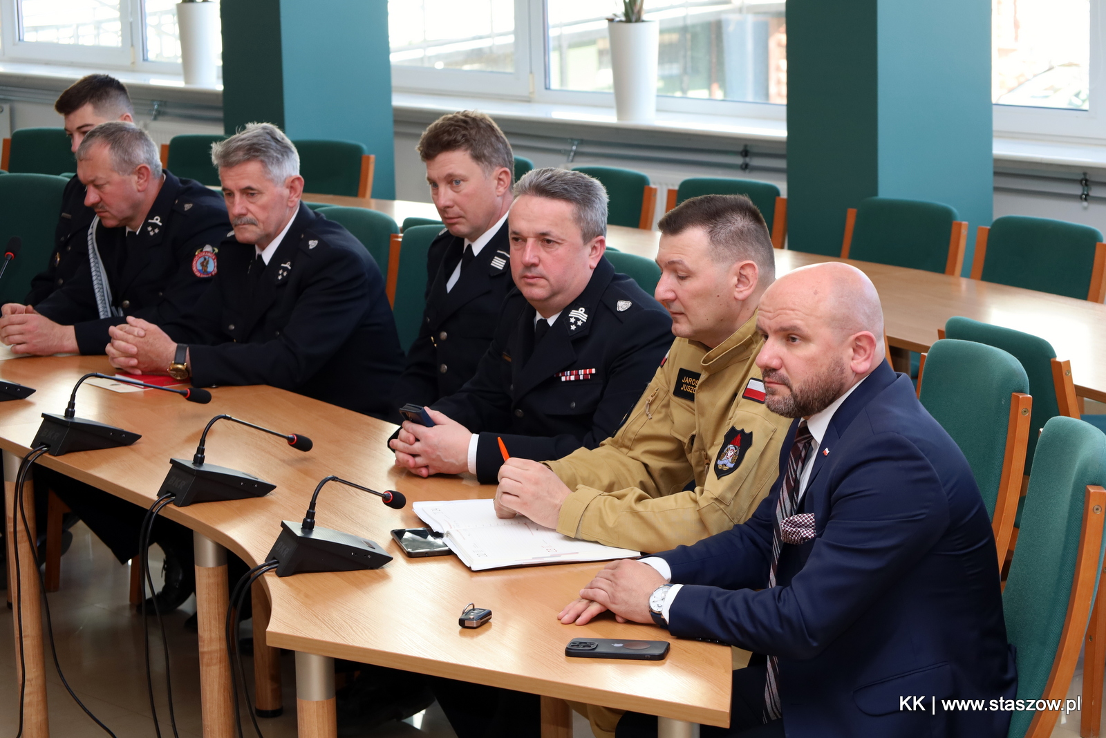 Posiedzenie Zarządu Oddziału Miejsko-Gminnego ZOSP RP w Staszowie