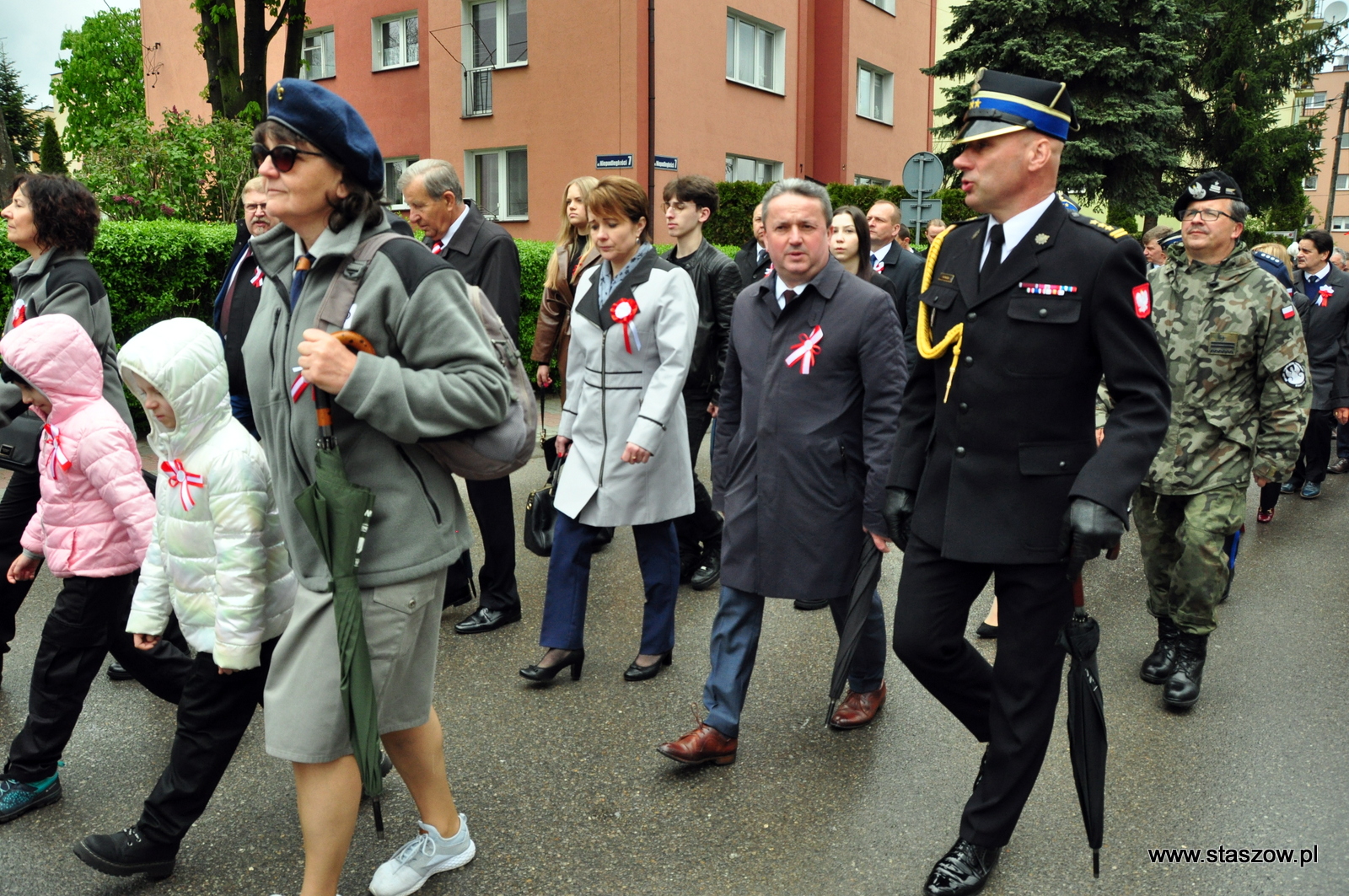 Obchody 232. rocznicy uchwalenia Konstytucji 3 Maja - obchody w Staszowie