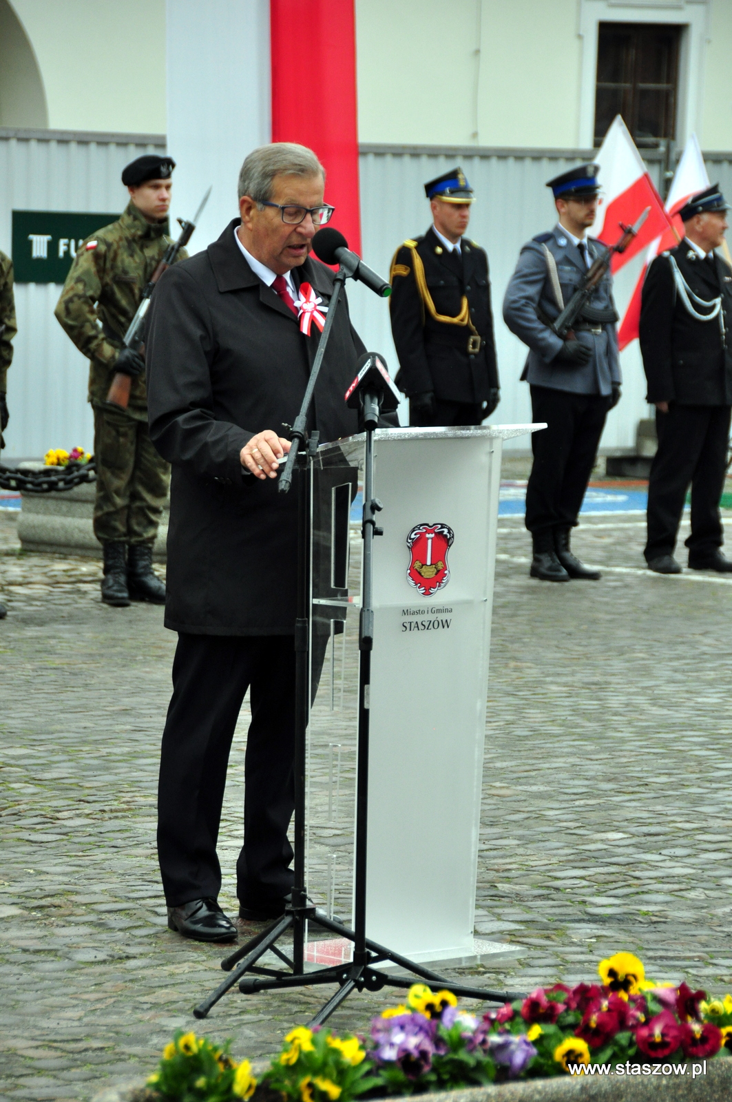 Obchody 232. rocznicy uchwalenia Konstytucji 3 Maja - obchody w Staszowie