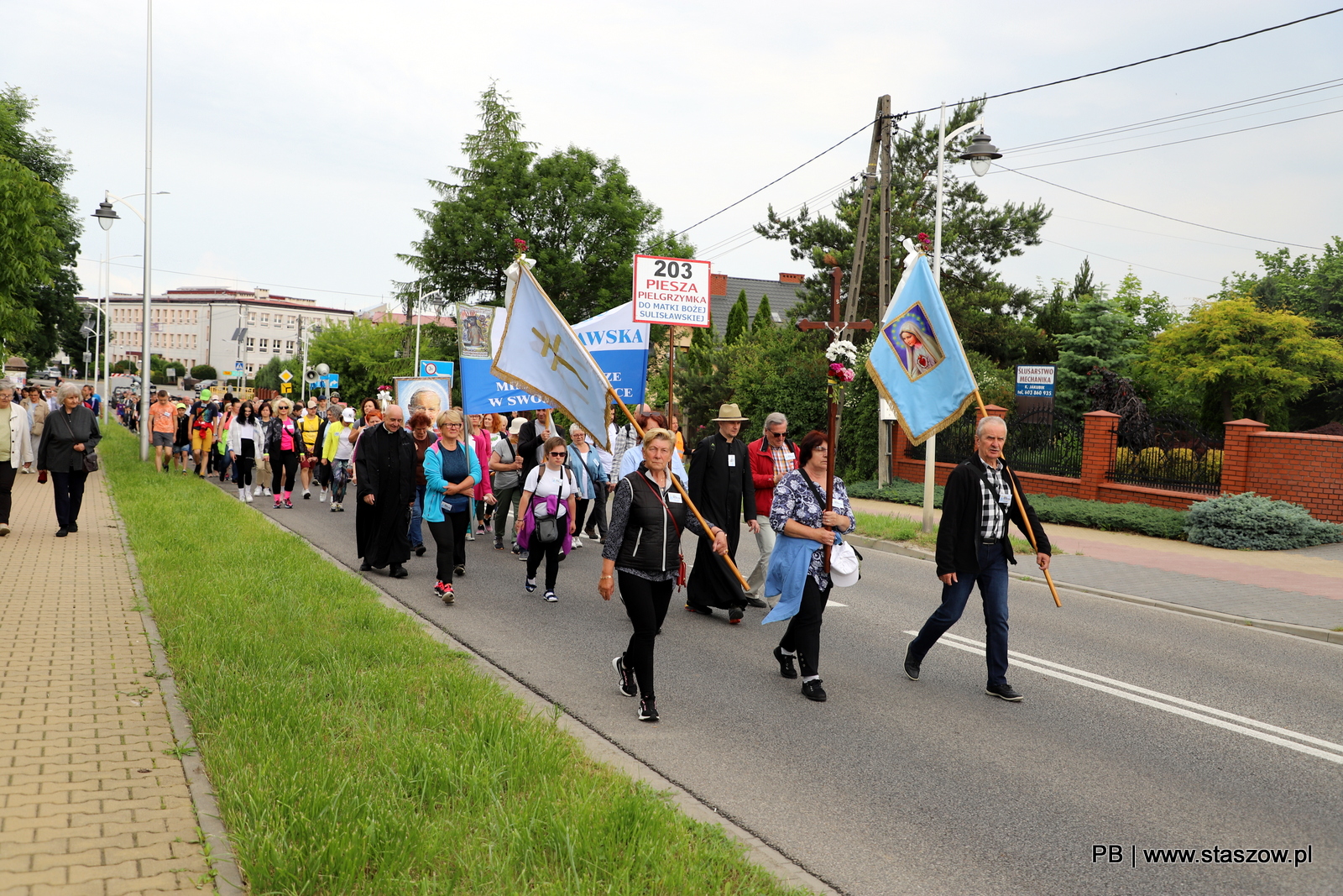 Staszowianie zanieśli do Matki Bożej Sulisławskiej prośby i błagania