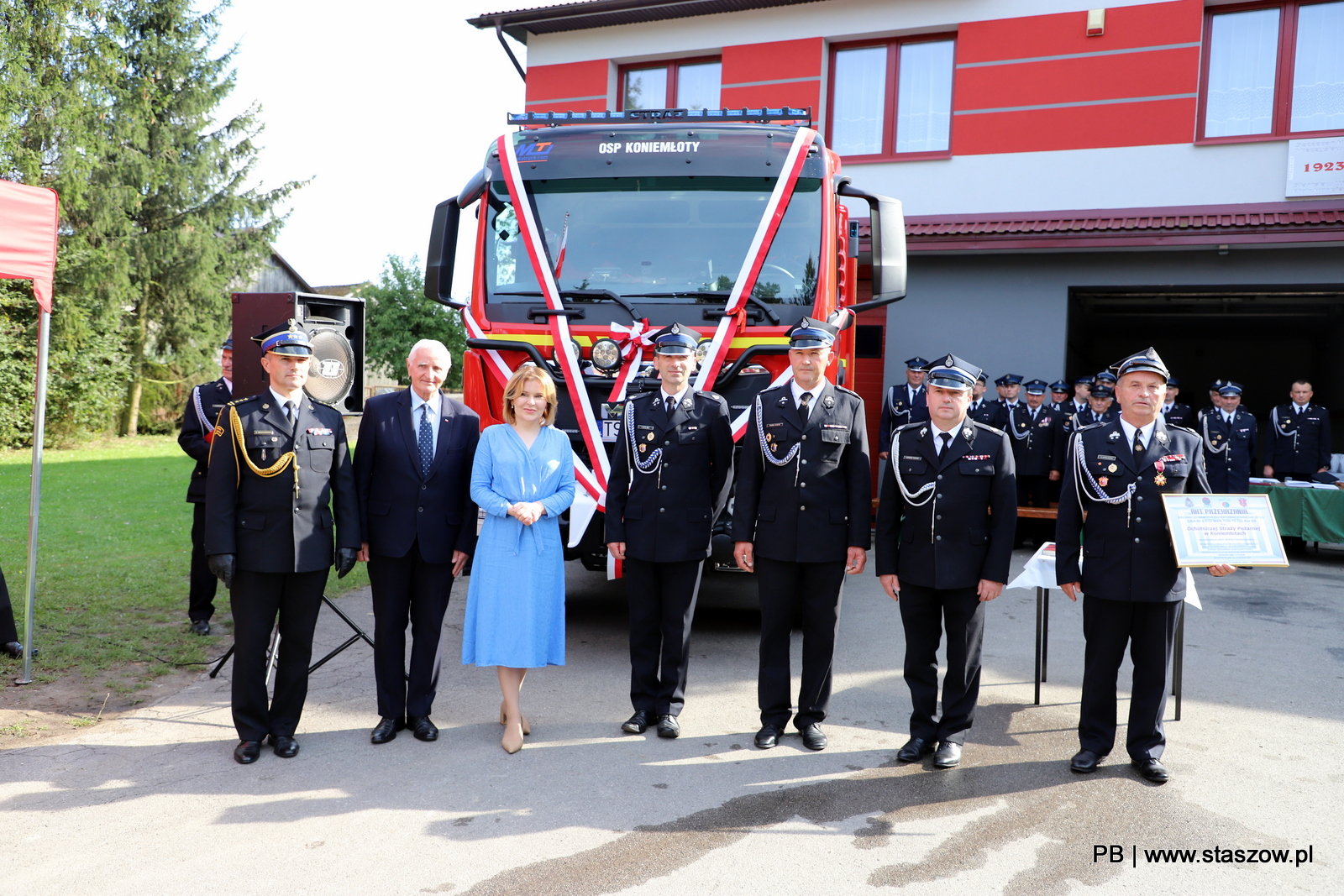 Stulecie OSP w Koniemłotach