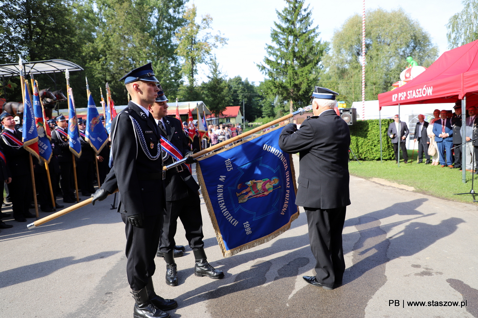 Stulecie OSP w Koniemłotach