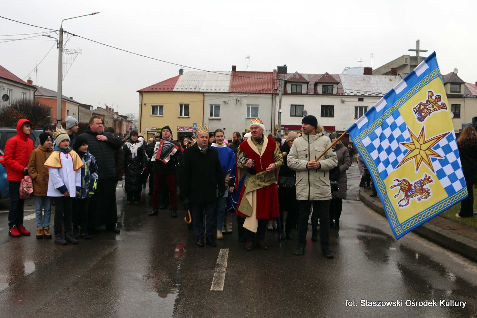 Trzej Królowie oddali pokłon Dzieciątku