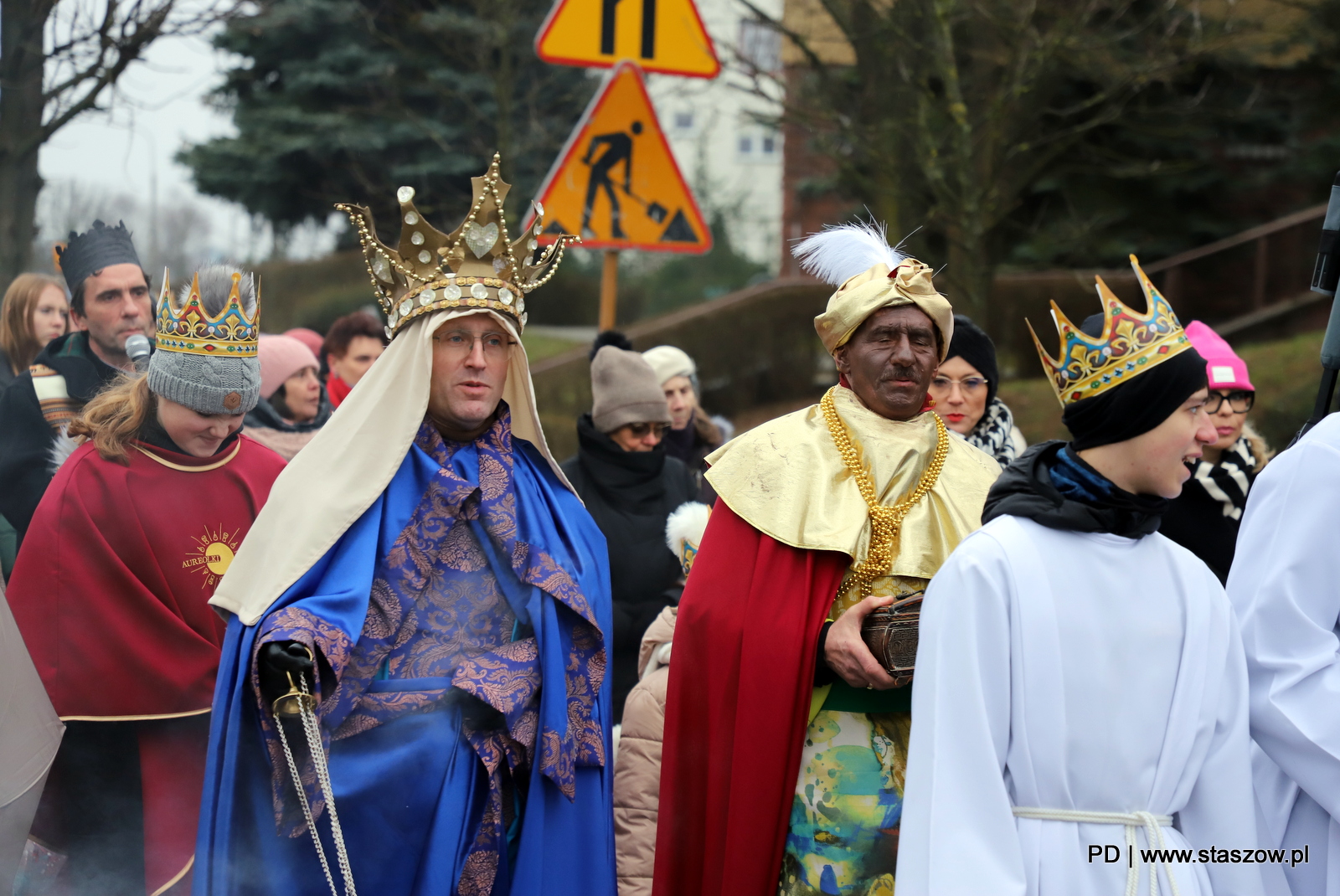 Trzej Królowie oddali pokłon Dzieciątku