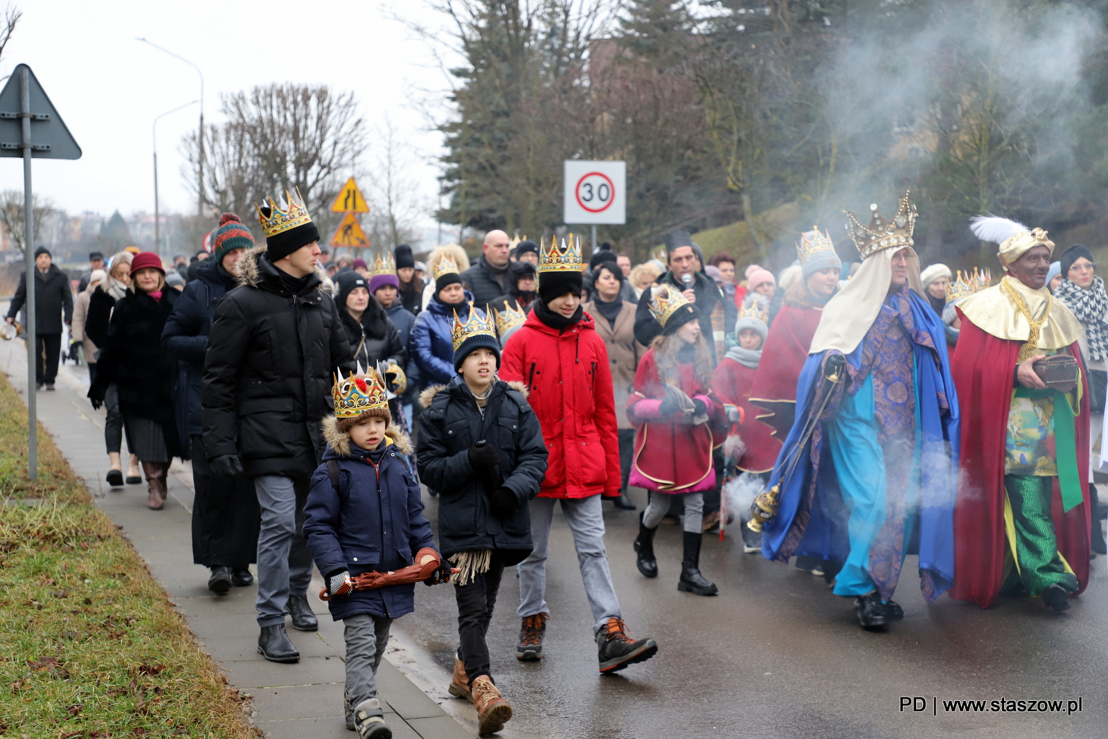 Trzej Królowie oddali pokłon Dzieciątku