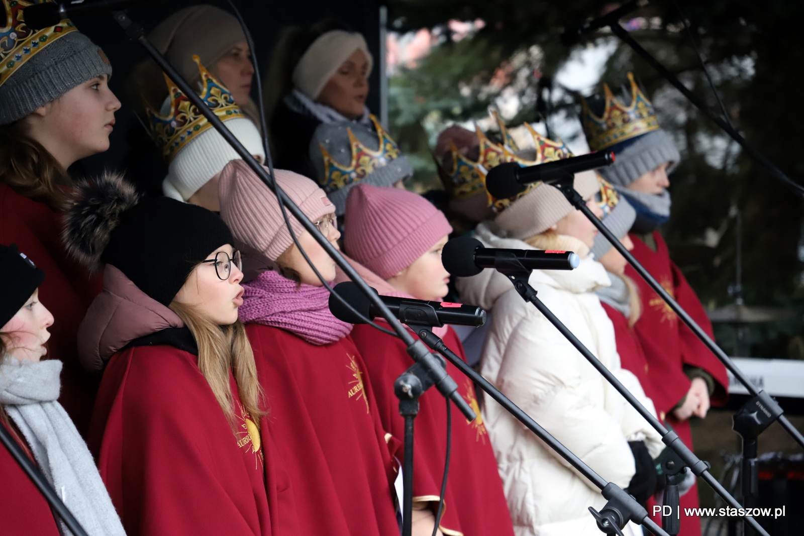 Trzej Królowie oddali pokłon Dzieciątku