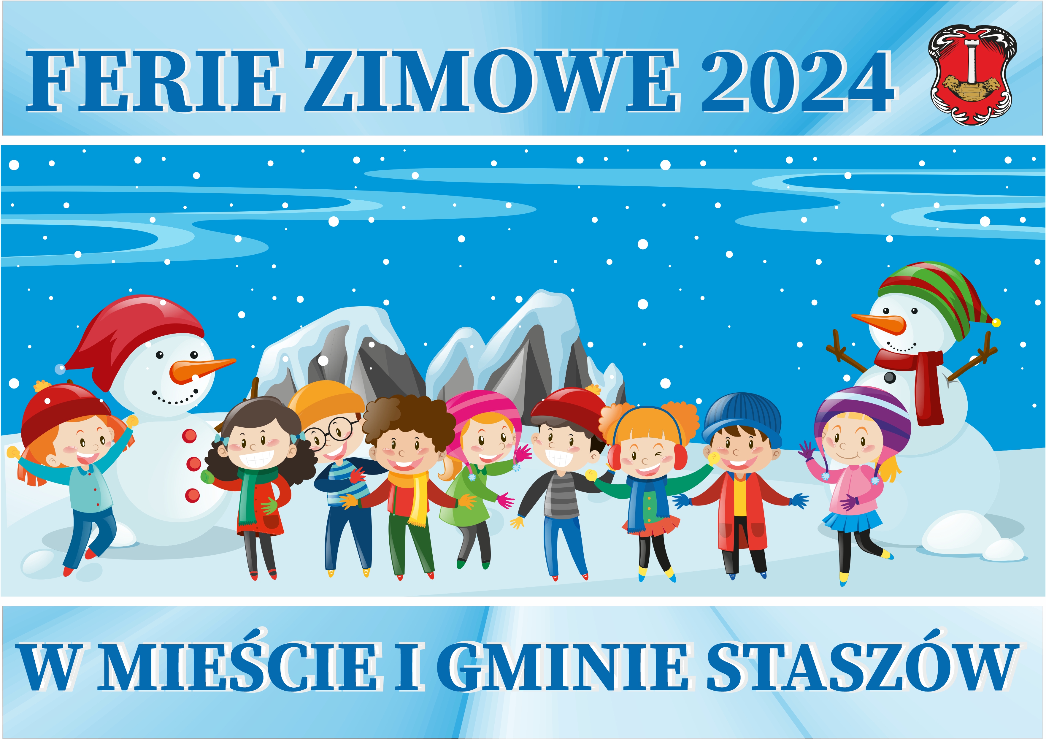 FERIE 2024 W MIEŚCIE I GMINIE STASZÓW 