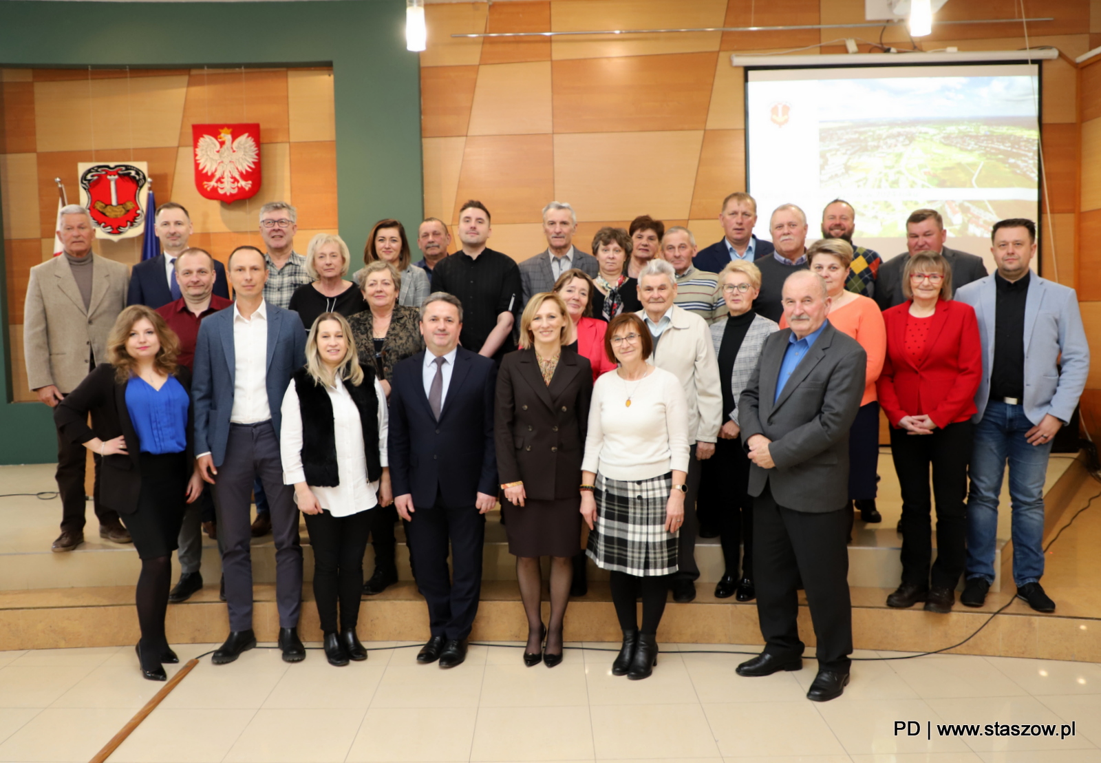 Spotkanie sołtysów w staszowskim magistracie