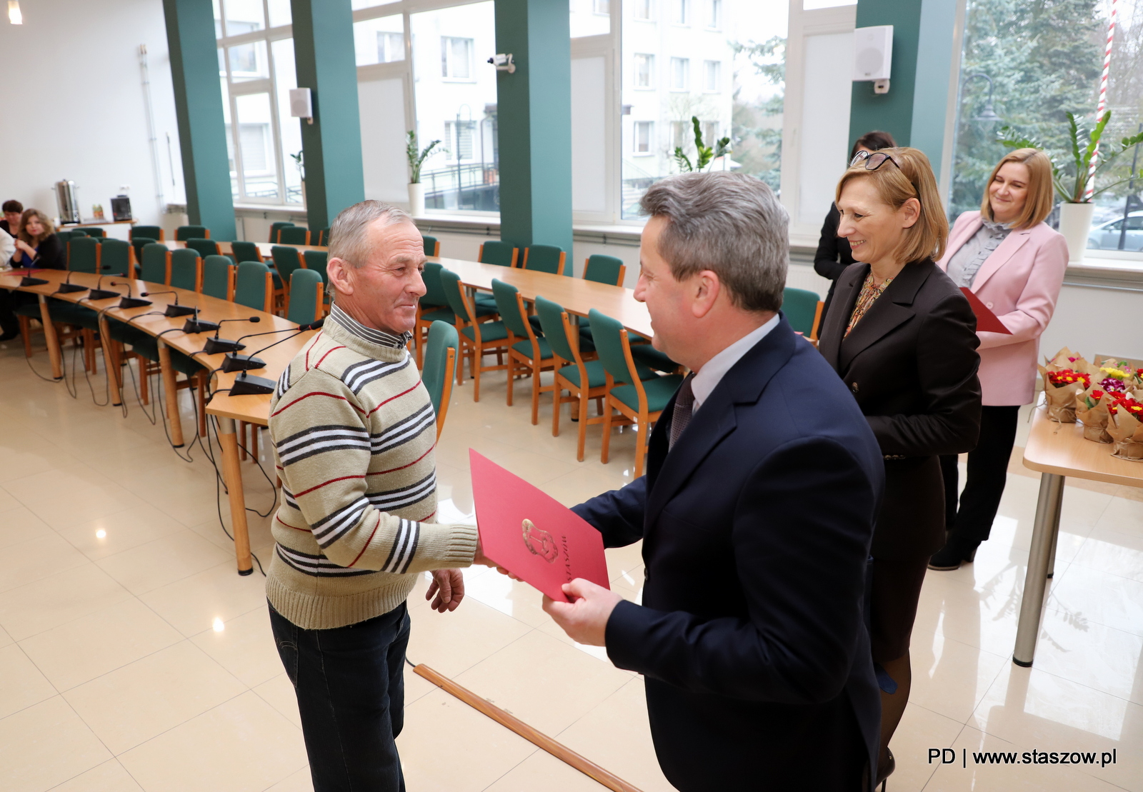 Spotkanie sołtysów w staszowskim magistracie