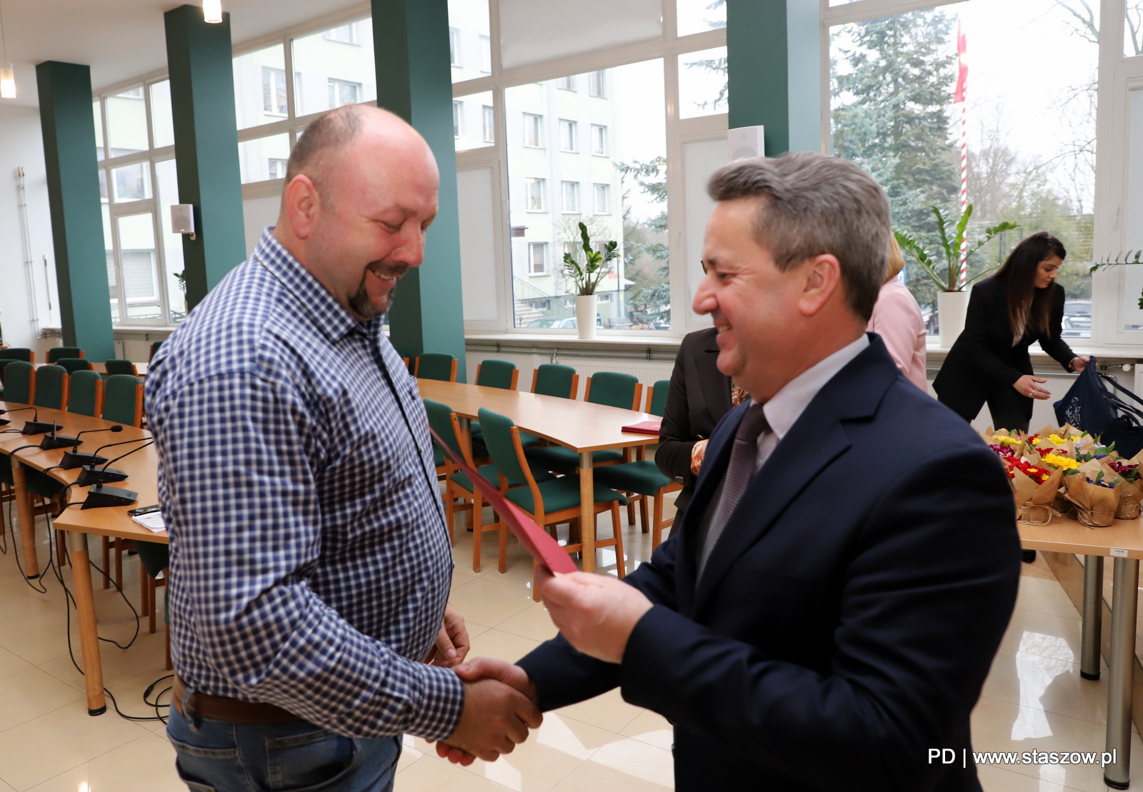 Spotkanie sołtysów w staszowskim magistracie