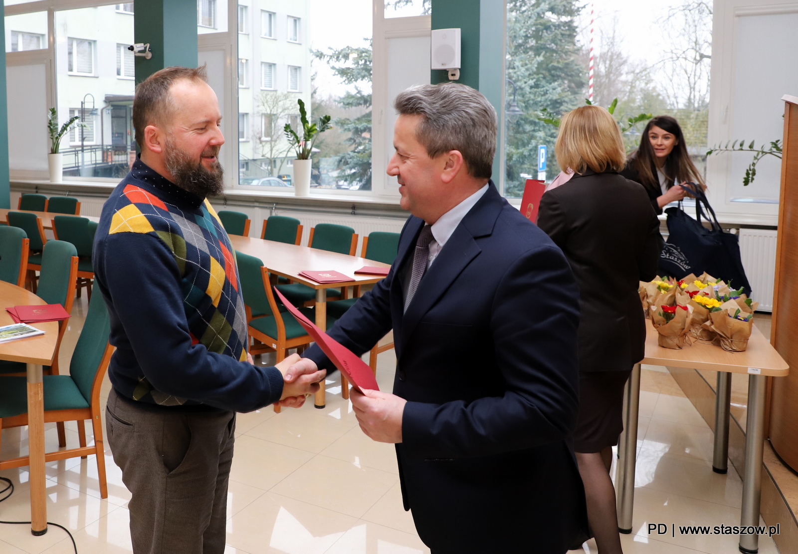 Spotkanie sołtysów w staszowskim magistracie