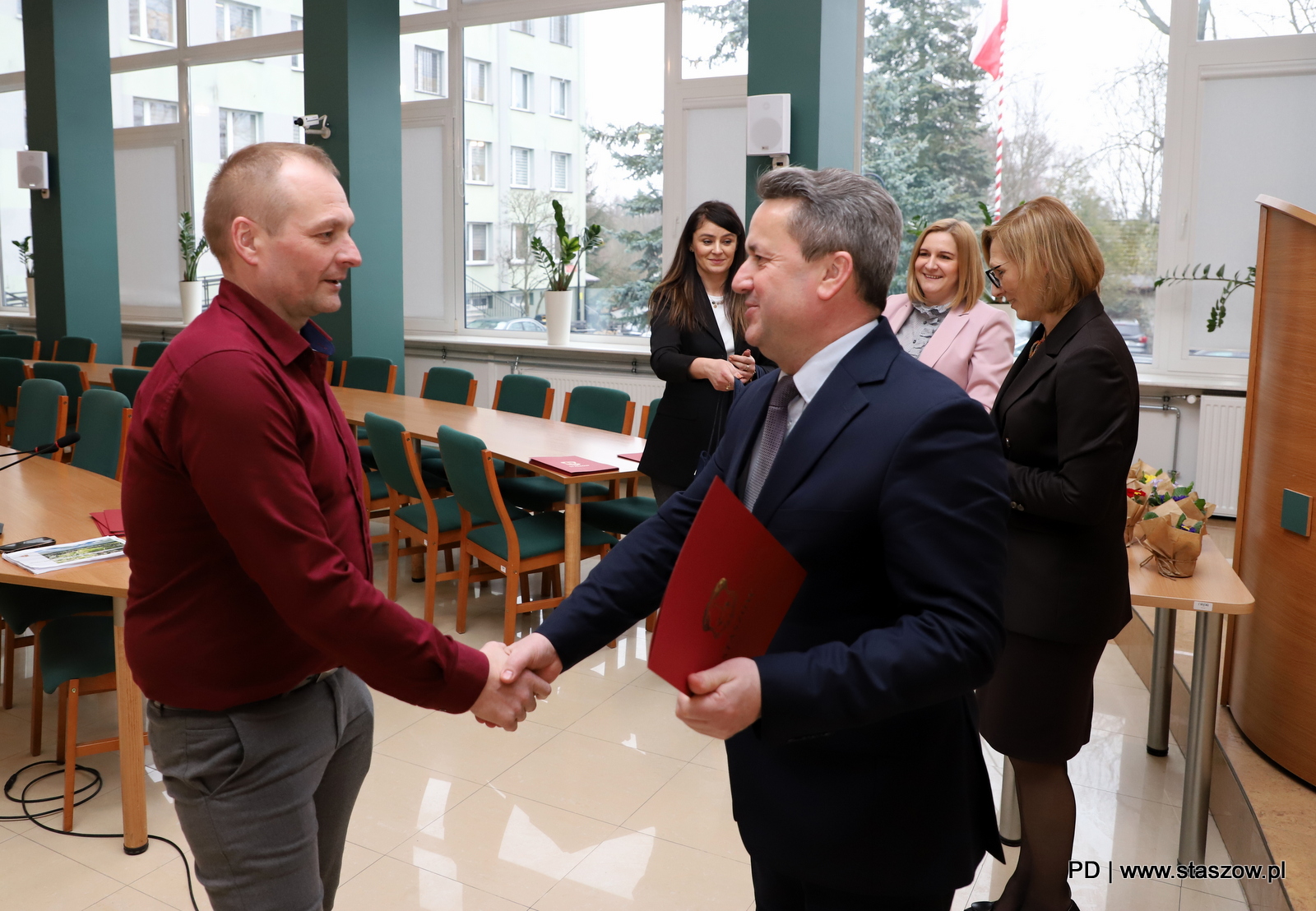 Spotkanie sołtysów w staszowskim magistracie