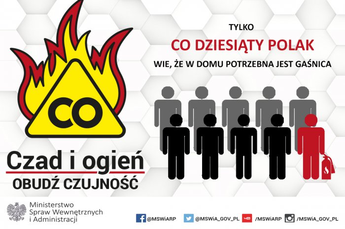 Na zdjęciu plakat informacyjny dotyczący kampanii